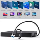 Vesfy Externe DVD-CD Speler en Brander - Compatibel met Windows, Mac en Linux - USB 3.0 Hoge Snelheid