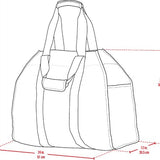 ShelterLogic® polyester brandhoutzak | Groen | 30 kg