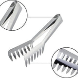Pastatang - Spaghetti tang - Opschep tang voor de pasta - Keukentang - Pasta Tongs - RVS - 20,5 x 8,5 x 3,5 cm - Vleestang - Serveertang - Spaghettitang