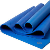 Manduka PRO Yoga Mat Blauw - Royal Flanure | 66 x 183 cm, x 0,6 mm dik | Zeer Goede Antislip & Latexvrij | Ideaal voor Hot Yoga & Vinyasa Flow | Deze Yogamat biedt een optimale ondersteuning voor rug, heupen, knieën en ellebogen op harde ondergronden