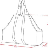 ShelterLogic® polyester brandhoutzak beuken | Zwart | 23 kg