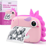 Vesfy Kindercamera met printer - 1080P HD - 32GB - USB Oplaadbaar - 3 tot 14 jaar