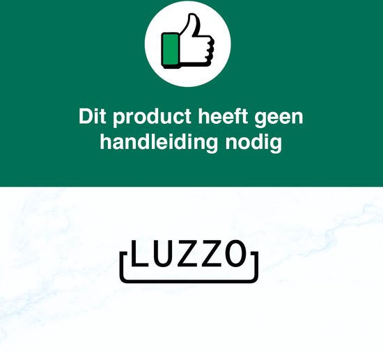 Luzzo® Nevada Pedaalemmer 30 liter - Prullenbak Mat RVS