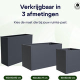 4gardenz® Plantenbak Metaal voor Buiten met Verhoogde Bodem