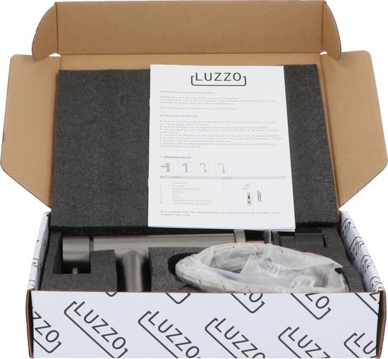 Luzzo® Como - RVS Wastafelkraan Laag