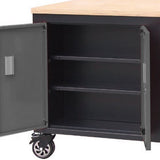 FEISTOS Hektor Mobiele werkbank - 114x73x89 cm - Zwart
