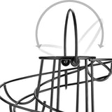 Eierhouder - Zwart - Eierrek - Eierdoos - Eieren Bewaren