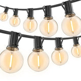 Prikkabel Buiten 15,3 Meter – 25 LED Lampen – Koppelbare Lichtsnoer Buiten – Waterdichte Tuinverlichting – Warm Wit – Sfeerverlichting voor Tuin, Balkon, Terras & Overkapping