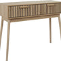 Sidetable Console Bijzettafel met 2 Laden Klaus - Bruin