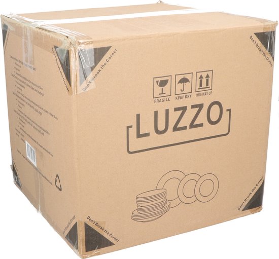 Luzzo® Serviesset met - delig - Wit