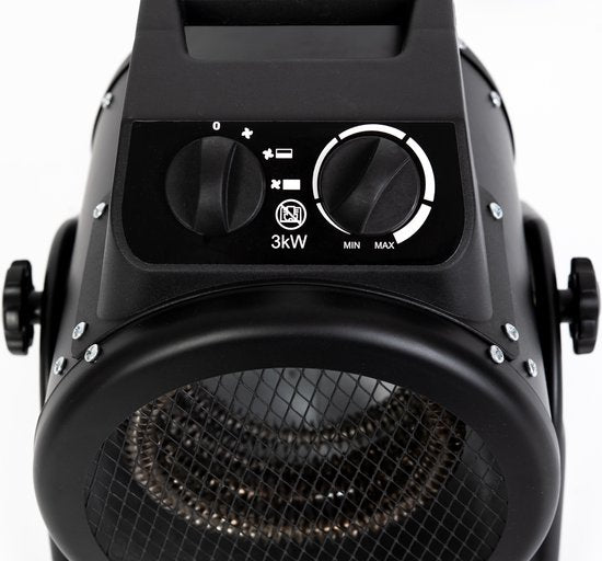 Feistos® Straalkachel Bouwkachel Ikarus 3000 | 3000W - 220V