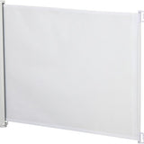 4goodz Uitschuifbaar Traphek 115x82,5 cm voor Huisdieren - Wit