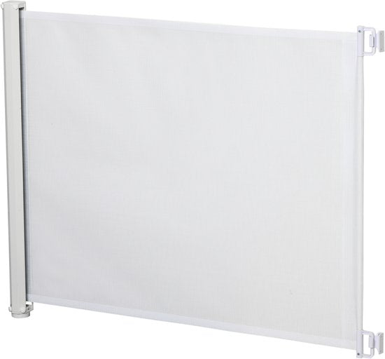 4goodz Uitschuifbaar Traphek 115x82,5 cm voor Huisdieren - Wit