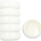 Serviesset Nora 18 delig - 6 persoons servies porselein - Wit