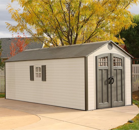 Lifetime - LG20000 - Tuinhuis - Tuinschuur - 243 x 243 x 609 cm