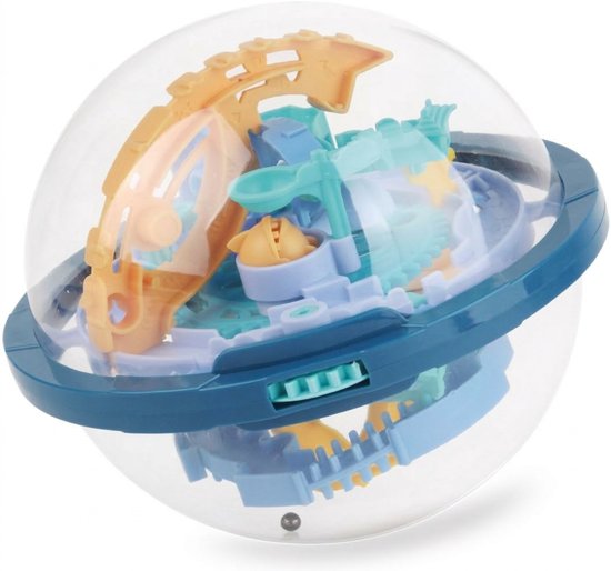 DMG Supply Maze Ball - 150 Levels - Puzzelbal - Breinbreker - Doolhofspel - Reisspel - Ø13 cm