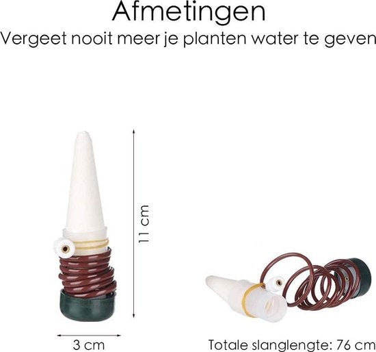 Waterdruppelaar - 10 Stuks - Druppelsysteem - 76 cm