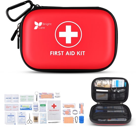 104-Delige EHBO Kit - Noodpakket - EHBO voor Auto, Thuis, en - Kit met en - en
