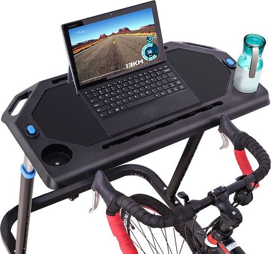 4toolz® Fietstrainer Tafel - Laptop tafel voor fietstrainer - Stabureau In hoogte verstelbaar