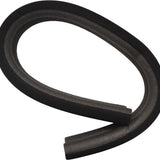 Tochtstopper Deur - Tochtrol - 94.5 cm - Zwart - Seal Strip - Tochtstrip - Tochtkussen - Tochthond - Tochthond Dubbel - Dubbele Tochtrol - Tochtkussen voor Deur