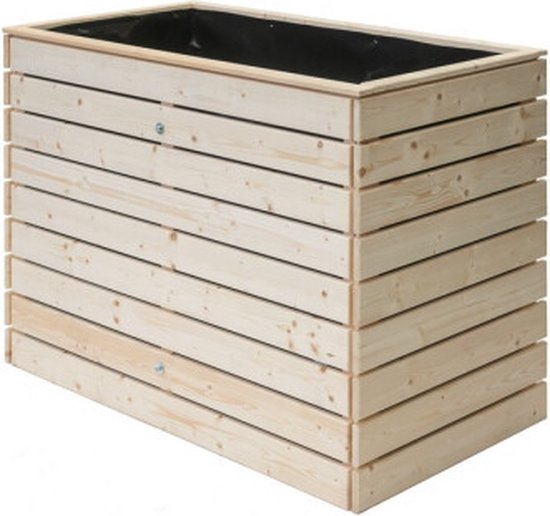 Westmann Houten Verhoogde Plantenbak Moestuin Asket L - 130x70x90cm