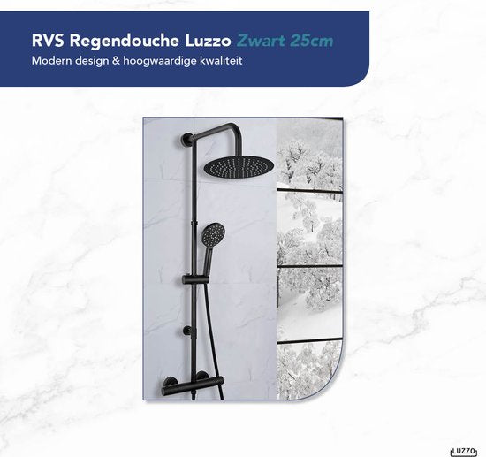 Luzzo® Regendouche met