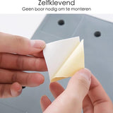 Wandrek - Wandplank - Verstelbaar - Grijs