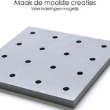 Wandrek - Wandplank - Verstelbaar - Grijs