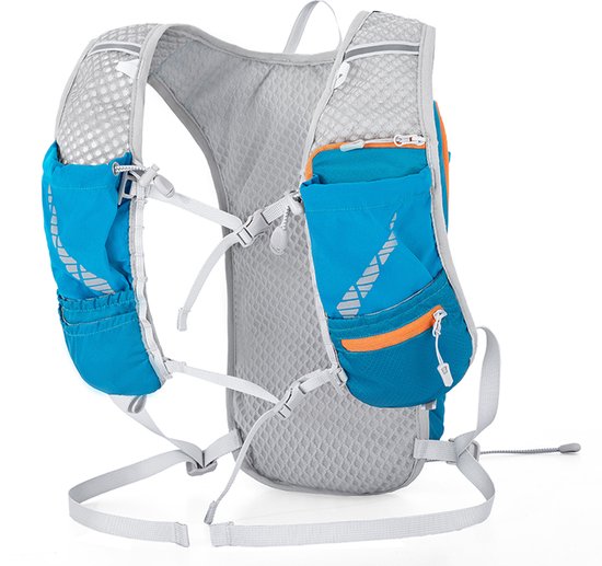 Hardlooprugzak 10L – Lichtgewicht Hydratatievest voor Hardlopen & Trailrunning – Ademend Running Vest met Opbergvakken en Reflectie