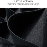 Verticale tuin met 18 Plantenzakken voor Buiten en Binnen - Hangende Plantenzak - 100 cm x 50 cm - Hangende Moestuin - Plantenwand - Verticale Tuin - Plantenzakken voor 18 planten - Plantenmuur