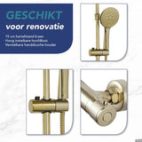 Luzzo® Regendouche met