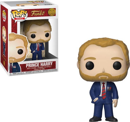 Pop Royal Family Prince Harry Vinyl Figure