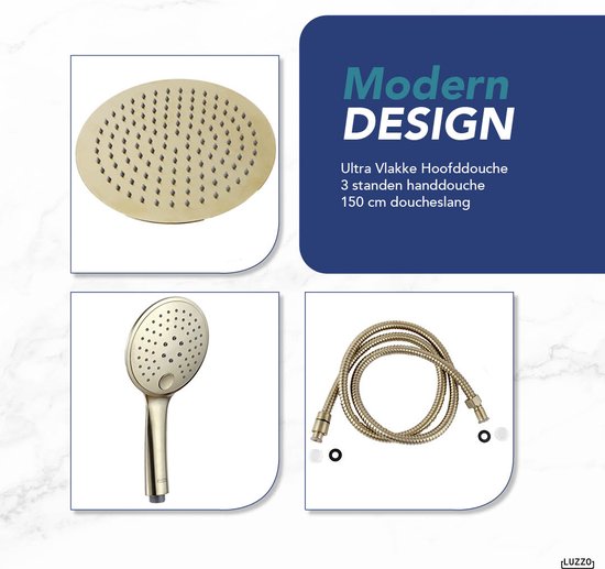 Luzzo® Regendouche met