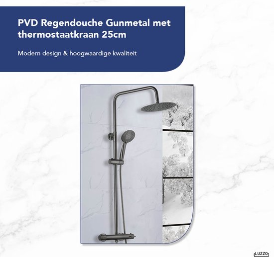Luzzo® Regendouche met