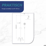 Luzzo® Regendouche met