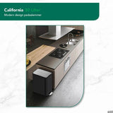 Luzzo® Pedaalemmer California 30L – Mat Zwart – Hygiënisch & Smal