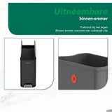 Luzzo® Pedaalemmer California 30L – Mat Zwart – Hygiënisch & Smal