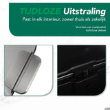 Luzzo® Nevada Pedaalemmer 30 liter - Prullenbak Mat RVS