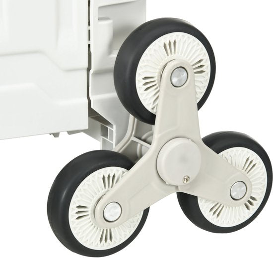 Winkelwagen Vouwkrat Trapklimmer Opvouwbaar max. 65 Kg Belastbaar