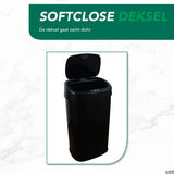Clever Square sensor prullenbak - liter