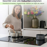 MoreCore Inductie Beschermer - Inductie Mat - Inductie Afdekplaat - Onderzetters Pannen - stuks