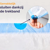 6 rollen Viervoeter Kattenbakzakken voor Zelfreinigende Kattenbak - Extra stevig - Automatische kattenbakzakken - 15 stuks per rol - 45×50CM