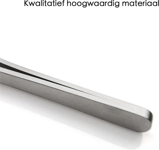 Keukenpincet - 30 cm - RVS - Zilver - Kookpincet - Vleespincet - Serveerpincet