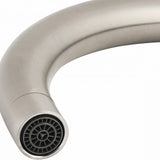 Luzzo® Iseo Mengkraan Wastafel – Brushed zilver – Moderne Badkamerkraan