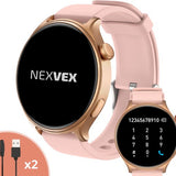 Nexvex® Ultra 2X Smartwatch - Sporthorloge met Belfunctie - Bloeddrukmeter - Stappenteller - Hartslagmeter - Bluetooth Activity Tracker - Android, iOS - 1.46 Inch