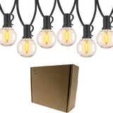 Prikkabel Buiten 15,3 Meter – 25 LED Lampen – Koppelbare Lichtsnoer Buiten – Waterdichte Tuinverlichting – Warm Wit – Sfeerverlichting voor Tuin, Balkon, Terras & Overkapping