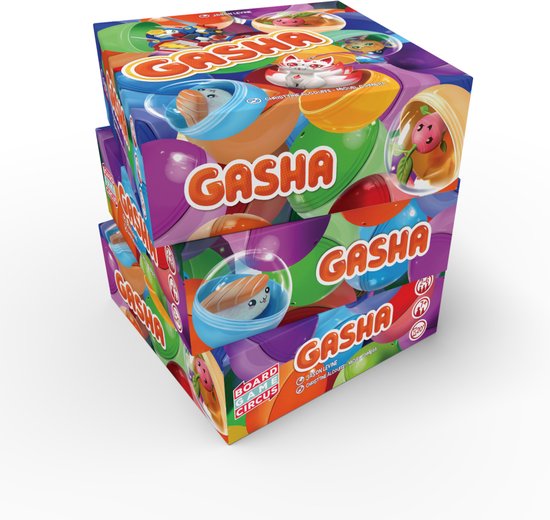 Gasha - Kaartspel voor 2 tot 6 spelers - Japans thema