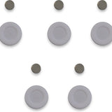 Afstandsbediening Houder Magnestisch - 5 Stuks - Wit - AB Houder- Houder voor Afstandsbediening voor aan de Muur - Remote Controll Holder