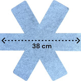 Pannenbeschermer - 2 Stuks - 38 cm en 30 cm - Vilt - Grijs - Optimale Bescherming van je Pannen - Panbeschermer - Onderzetter