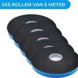 24ME® - 25 Meter Foam Tape – 2 cm Breed – Dubbelzijdige Tape voor Montage, Klussen, Auto & Hobby